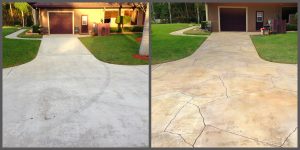 repair cracks in cement before and after